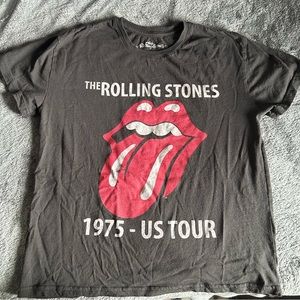 Black Rolling Stones t-shirt
